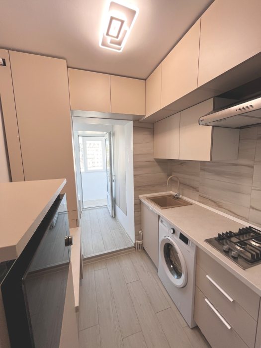 Apartament 1 cam + birou, Pacurari, renovat, mobilat si utilat