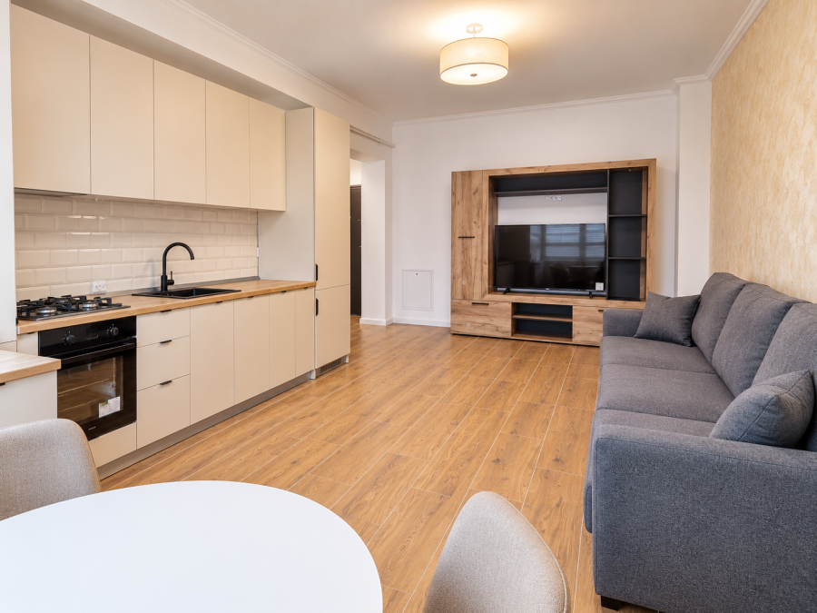 Apartament 2 camere 45 mp + gradina + loc parcare, bloc nou, Soseaua Rediu